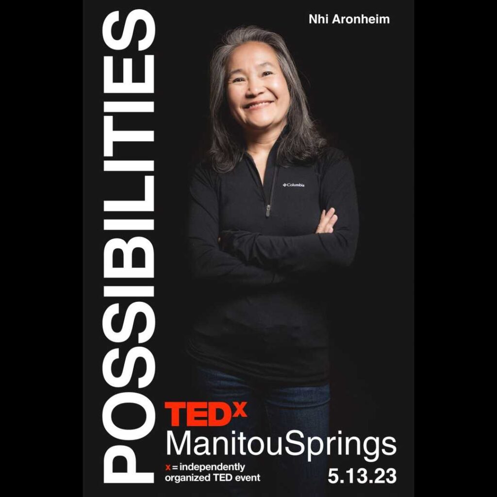 Nhi Aronheim at TEDx Manitou Springs